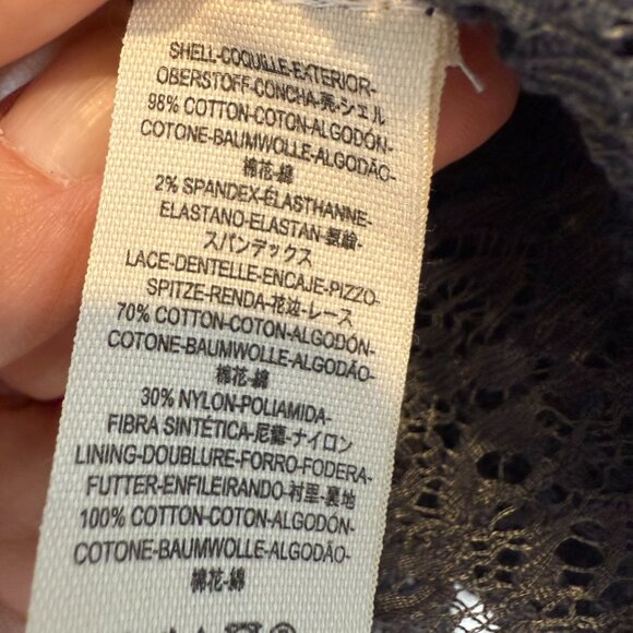 Free People Victorian Lace Up Military Jacket Corset Gray Ruffle Plum Steampunk - Picture 11 of 13